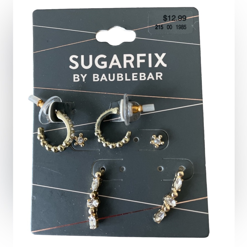 Sugarfix earrings sets.